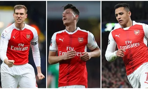 Arsenal sắp mất nguyên đội hình vào năm tới