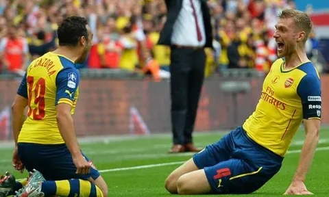 Arsenal sắp trói chân thành công trụ cột