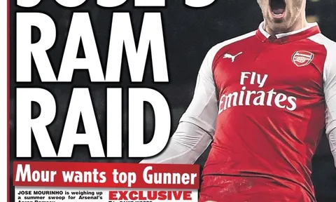 Arsenal trước nguy cơ mất Ramsey: Khi Mourinho vào cuộc