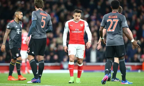 Arsenal vẫn chưa hết 'khổ' vì Bayern Munich