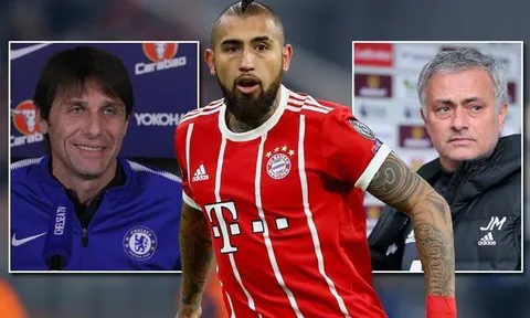 Arturo Vidal lên tiếng về tin đồn chuyển sang Man United, Chelsea