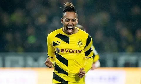 Aubameyang nổ súng, Dortmund đánh chiếm top 3 thành công