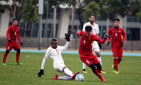 Chùm ảnh: U23 Việt Nam "cưa điểm" tiếc nuối trước U23 Palestine