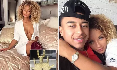 Bạn gái nóng bỏng tặng quà độc cho người hùng Lingard