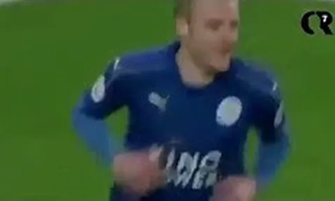 Bàn thắng đầy lạnh lùng và quyết đoán của Jamie Vardy (vs Sunderland)