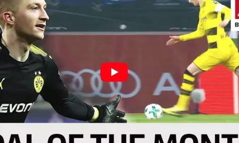 Bàn thắng đẹp nhất Bundesliga tháng Hai của Marcus Reus