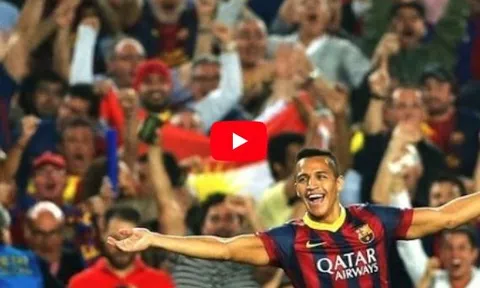 Bàn thắng đẹp nhất của Alexis Sanchez trong màu áo Barcelona