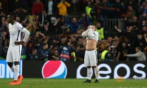 Bàn thắng duy nhất của PSG vào lưới Barcelona