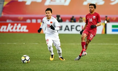 Bàn thắng gỡ hòa 1-1 của Nguyễn Quang Hải