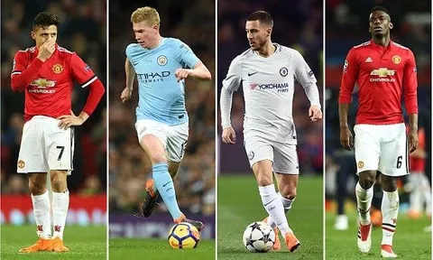 Bàn thắng và kiến tạo của Pogba đắt gấp 10 lần De Bruyne