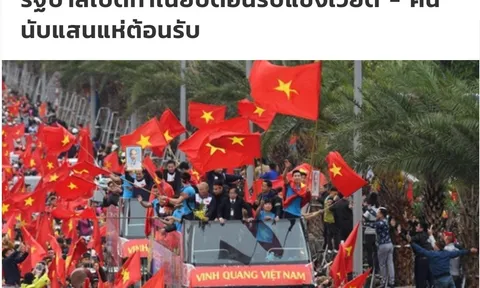 Báo chí quốc tế đón U23 Việt Nam: "Đẹp quá, Việt Nam!"