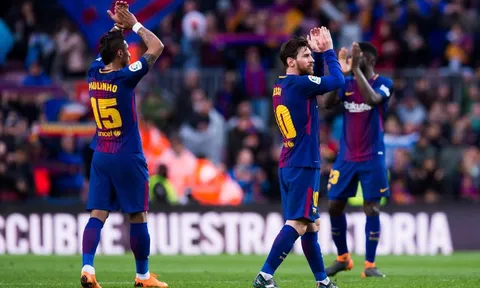 Barca cần thêm 25 điểm nữa để vô địch Liga