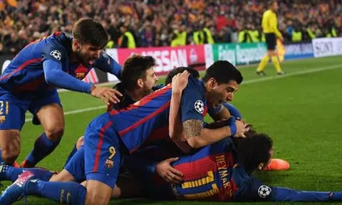 Barca hưởng 11m nhiều nhất Champions League, Arsenal mãi kiếp "Chú 4"