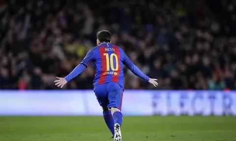 Barca lại trên đôi chân Messi
