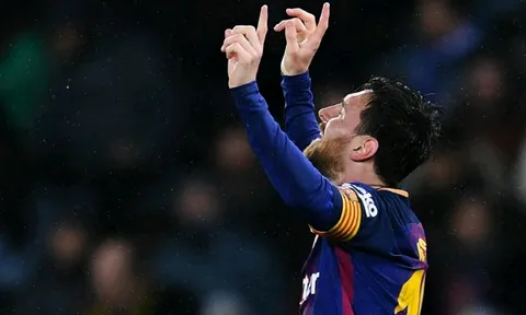 Barca thắng lớn, Messi phá luôn kỉ lục của Gerd Muller