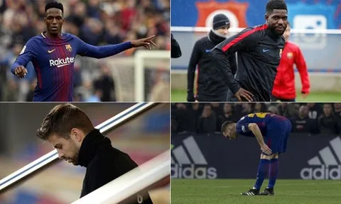 Barcelona: Bài toán trung vệ vẫn chưa buông tha Valverde
