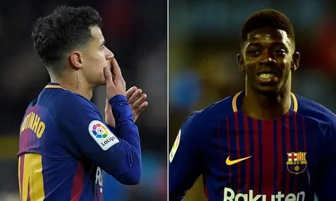 Barcelona đã nhìn thấy tương lai với Coutinho và Dembele?