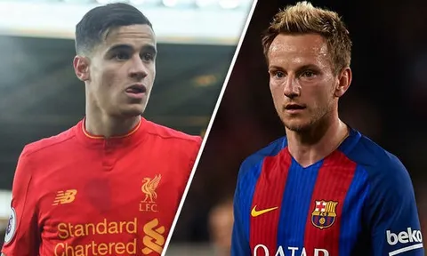Barcelona sẵn sàng gán thêm Rakitic để đổi lấy Coutinho