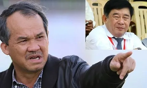 Bầu Đức cười lớn khi ông Mùi đi nước cờ... lùi