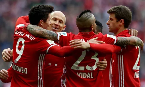 Bayern Munich 3-0 Frankfurt (Vòng 24 Bundesliga)