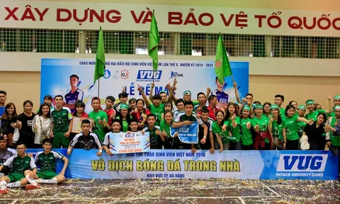 Bế mạc VUG 2018 khu vực Đà Nẵng: Đại học Đông Á lên ngôi sau loạt luân lưu kịch tính