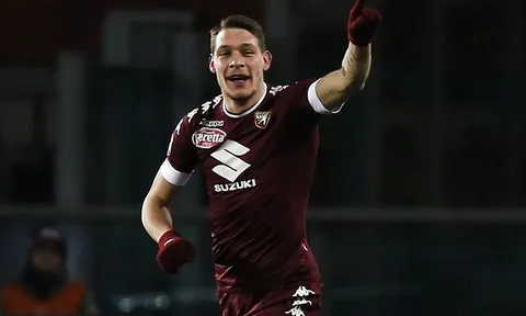 Belotti tỏa sáng, đá văng Milan khỏi top 4