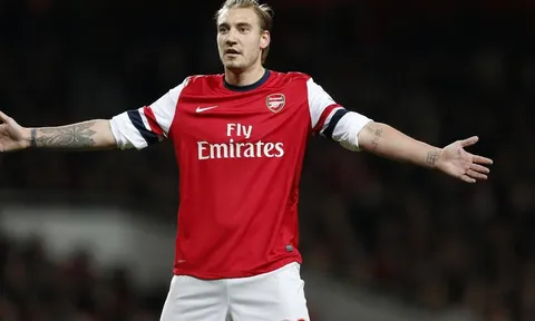 Bendtner và 45 bàn thắng trong màu áo Arsenal