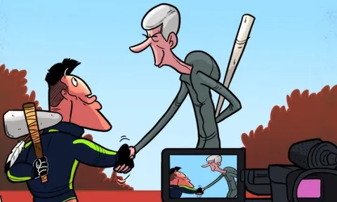 Biếm họa: Sau tất cả... Wenger phải ra đi
