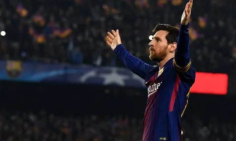 Biến Courtois thành trò hề, 'Thánh Messi' đưa Barca vào tứ kết