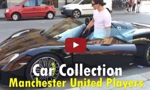 Bộ sưu tập xe cực đỉnh của dàn sao Man United