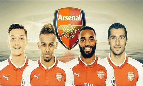 Bộ tứ L- A-M-O huyền ảo của Arsenal
