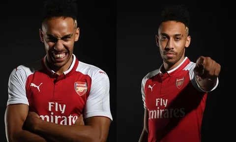 Bom tấn đắt kỷ lục Aubameyang rạng rỡ ra mắt Arsenal