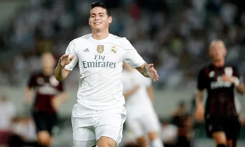 'Bom tấn' James Rodriguez sắp nổ, giá 95 triệu bảng