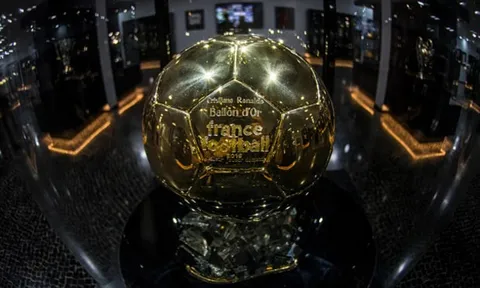 Bóng vàng đã về đến bảo tàng của Ronaldo