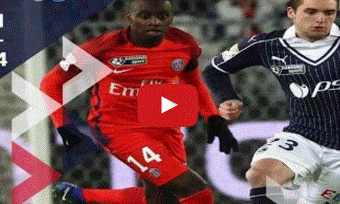 Bordeaux 1-4 PSG (bán kết cúp Liên đoàn Pháp)