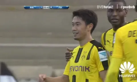 Borussia Dortmund vs PSV (giao hữu Đông 2017)