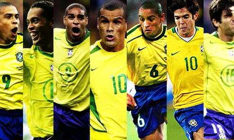 Brazil từng có một 'thế hệ vàng' như thế