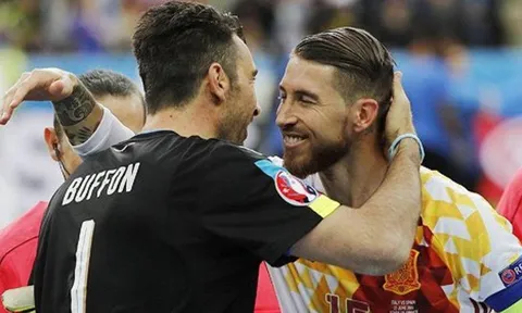 Buffon hào hứng khi gặp lại Ramos tại Champions League