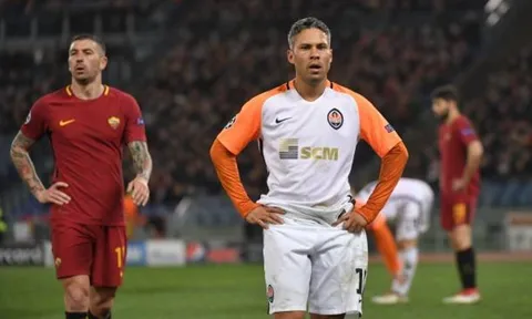 Các ngôi sao Shakhtar thẫn thờ nhìn Roma tạo lịch sử tại Champions League