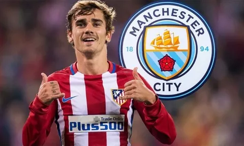 Cài điều khoản "khủng", Man City chiếm lợi thế vụ Griezmann