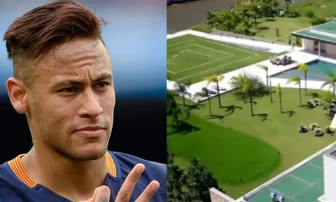 Cận cảnh bản phác họa biệt thự 8 triệu euro của Neymar