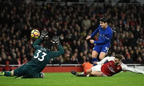 CẬN CẢNH Morata sút bay chiến thắng của Chelsea