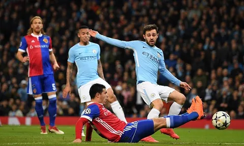 CẬN CẢNH những ngôi sao triệu đô của Man City bị Basel "hành hạ"