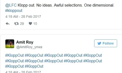 CĐV Liverpool giận dữ, đòi sa thải Klopp