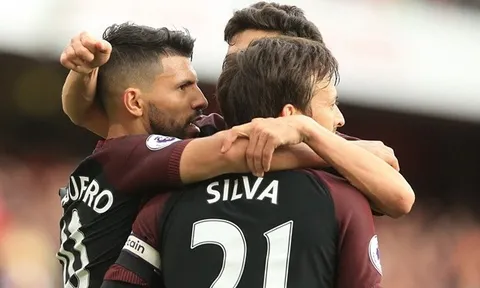 Chấm điểm Arsenal 2-2 Man City: Đẳng cấp Silva