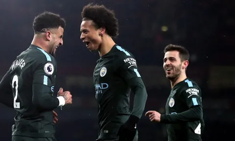 Chấm điểm Man City trận Arsenal: Số 10 hoàn hảo!