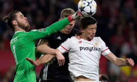 Chấm điểm Man Utd trận Sevilla: Điểm sáng De Gea, điểm đen Mata