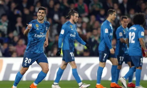 Chấm điểm Real Madrid trận Betis: Ronaldo nép mình trước đàn em
