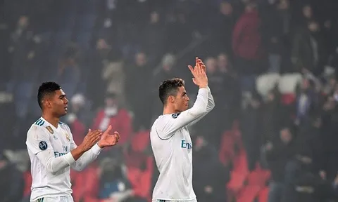 Chấm điểm Real sau trận PSG: Ronaldo xếp sau 2 người