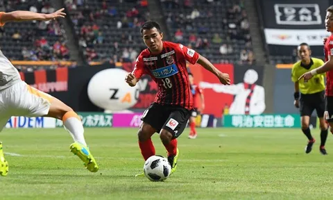 'Messi Thái' kiến tạo đẳng cấp, đánh đầu ghi bàn phút 90+4 ở J.League
